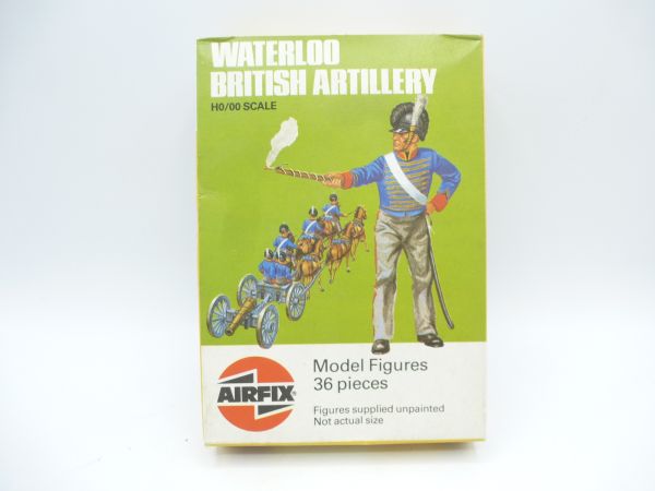 Airfix 1:72 Waterloo British Artillery, No. 01746 - orig. packaging, on cast