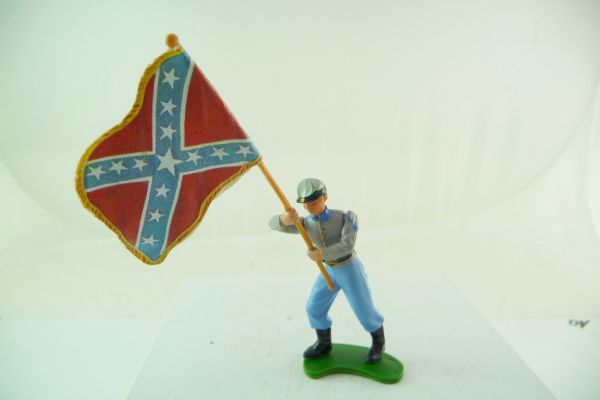 Britains Swoppets Confederate Army soldier, standard bearer