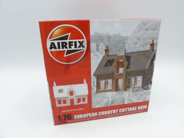Airfix 1:76 European Country Cottage Ruin, No. 75004 - orig. packaging