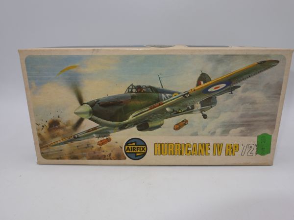 Airfix Hurricane, No. 2042-0 - orig. packaging, on cast