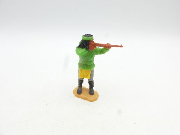 Timpo Toys Apache stehend schießend, neongrün