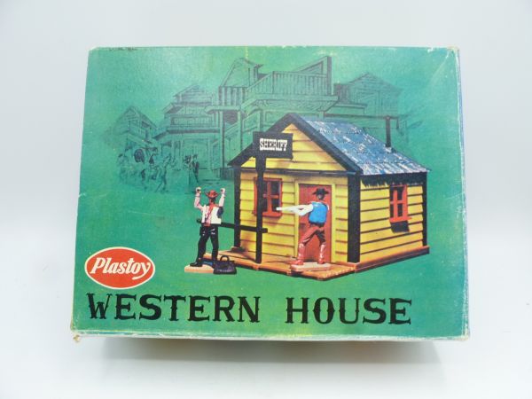 Plasty Western House - orig. packaging, complete, box good condition