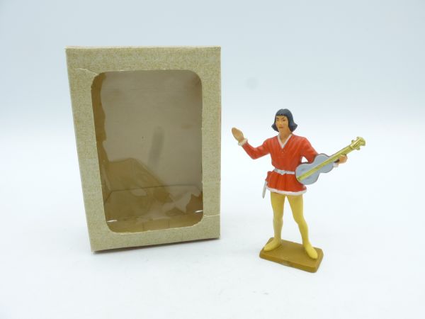 Starlux Court musician - early figure in old box (orig. packaging)