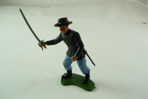 Britains Swoppets Union Army, officer with sabre