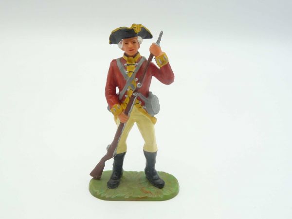 Elastolin 7 cm Britische Grenadiere; Soldat Gewehr ladend, Nr. 9141