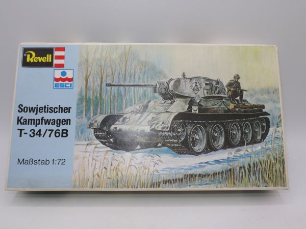 Revell 1:72 Soviet T-34 armoured fighting vehicle, No. H 2332 - orig. packaging