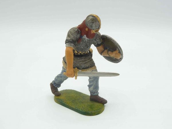 Modification 7 cm Viking in battle, going ahead with sword