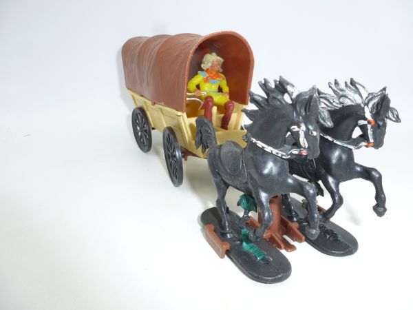 W. Germany / Jean Covered wagon with coachman