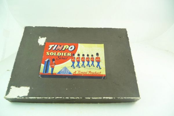 Timpo Toys Metall; 8 Soldaten / Gardisten - in Originalbox, Box mit Lagerspuren
