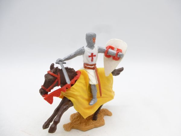 Timpo Toys Crusader 1st version riding with sword