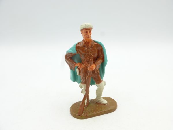 Elastolin 7 cm Dick Stone, no. 7534, turquoise cape