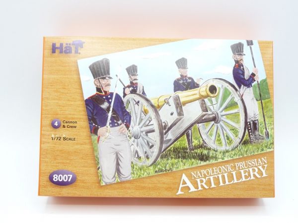 HäT 1:72 Nap. Prussian Artillery, No. 8007 - orig. packaging, figures on cast