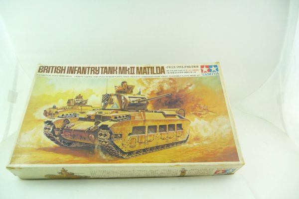 Tamiya 1:35 British Infantry Tank MK II "Matilda", Kit No. MT240 - orig. packaging