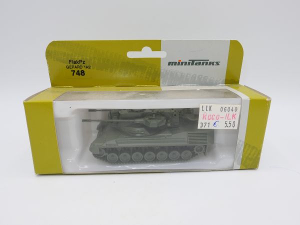Roco Minitanks Flak Pz Gepard 1A2, No. 748 - orig. packaging