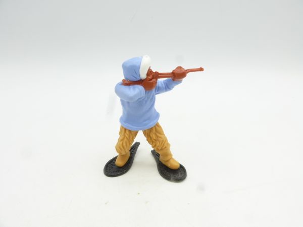 Timpo Toys Eskimo light blue, rifle shooting - rare lower part