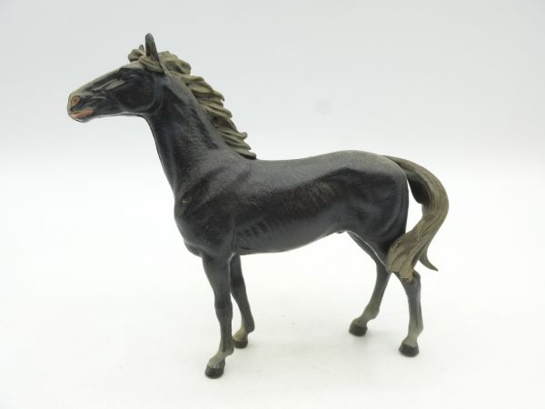 Elastolin Pferd stehend (schwarz), Nr. 3810