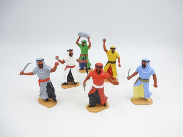 Timpo Toys Araber zu Fuß (6 Figuren) - schöner Satz
