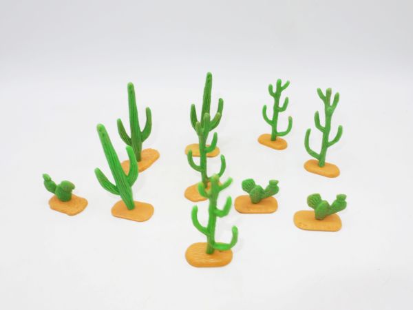 Timpo Toys Kakteen-Set, 10-teilig, grün schattiert