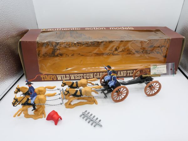 Timpo Toys Northern gun carriage, ref. no. 555 - orig. packaging, complete