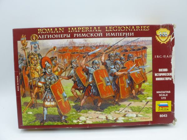 Zvezda 1:72 Roman Imperial Legionaires, No. 8043 - orig. packaging