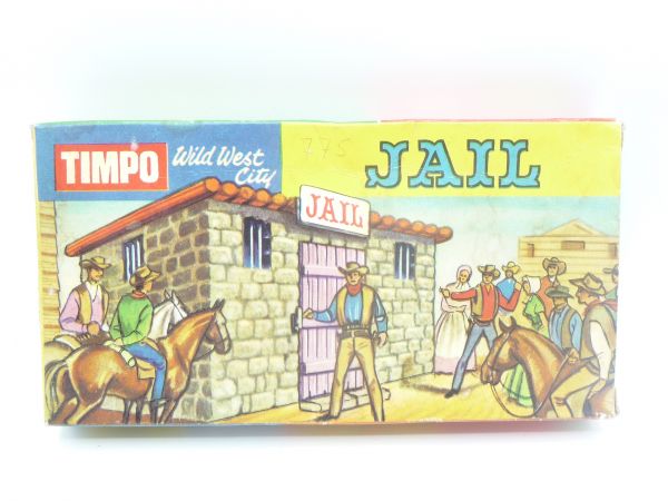 Timpo Toys Old box / empty box Jail, Ref. 262 - age-appropriate good condition