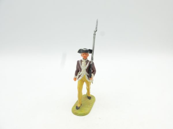 Elastolin 7 cm Reg. Washington; Soldat im Marsch, Nr. 9133