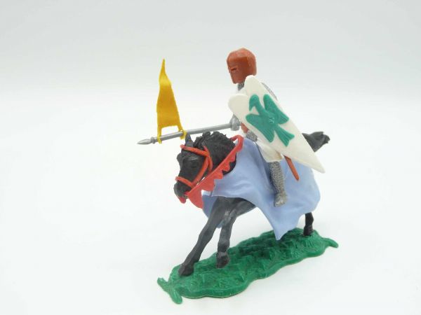 Timpo Toys Black knight standing with battleaxe
