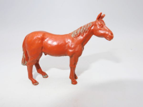 Timpo Toys Pasture horse, brown - early version