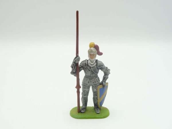 Preiser 7 cm Knight standing with lance, No. 8937 - brand new