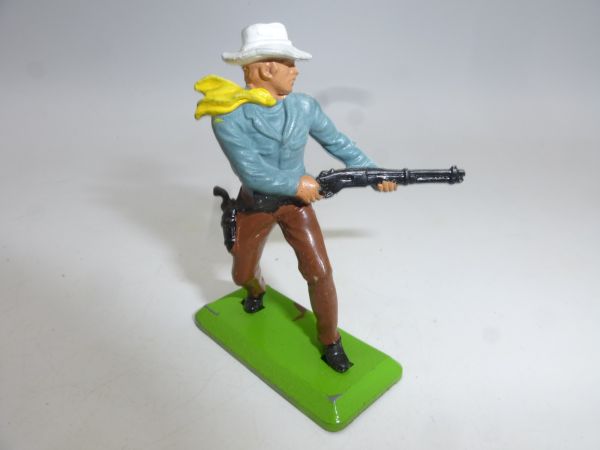Britains Deetail Cowboy stehend, Gewehr aus der Hüfte schießend