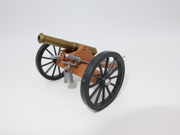Timpo Toys Civil war cannon, black wheels