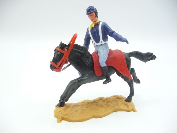 Timpo Toys Union Army Soldier 3. version riding, sabre down