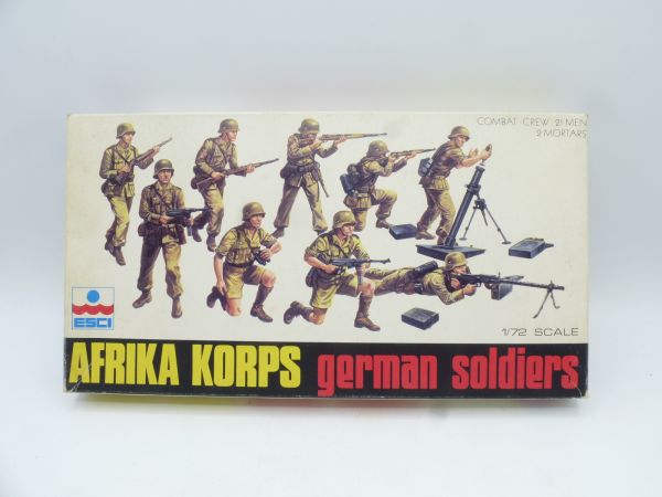Esci 1:72 Africa Corps German Soldiers, No. 8018 - orig. packaging
