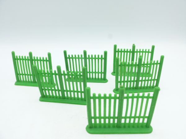 W. Germany / Jean 6-part fence (6 fence elements), green