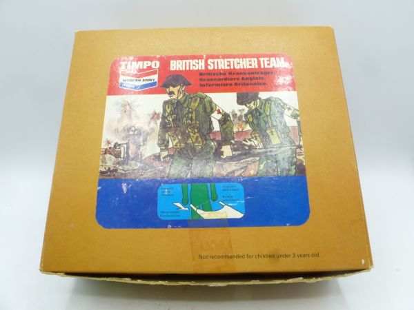 Timpo Toys Bulk box with English stretcher bearers, ref. No. 1043