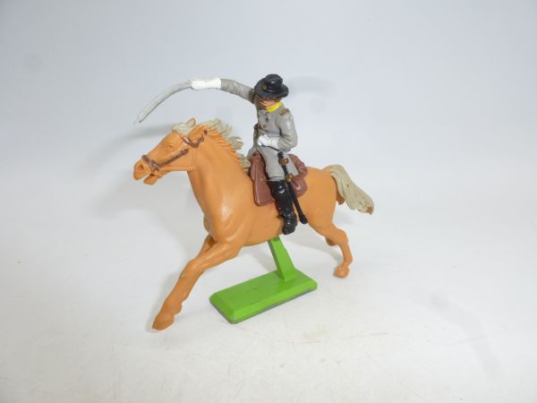 Britains Deetail Southerner riding, officer with sabre