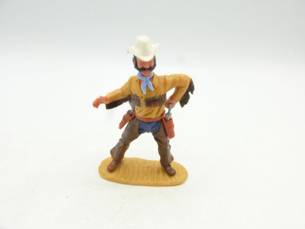 Timpo Toys Cowboy 4. Version stehend Pistole ziehend