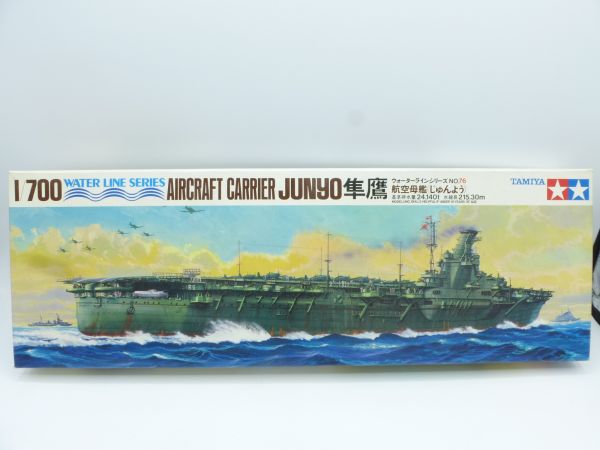 TAMIYA 1:700 Waterline Series: Aircraft Carrier Junyo - orig. packaging, parts in bag
