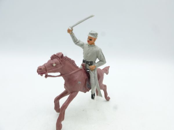 Jackson Confederate on horseback, lunging sabre