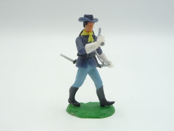 Elastolin 5,4 cm Union Army soldier standing with pistol + sabre