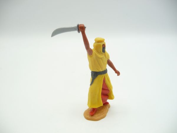 Timpo Toys Arab standing with machete (yellow, red inner pants) - without hairband