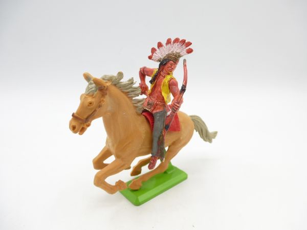 Britains Deetail Indian rider with bow sideways