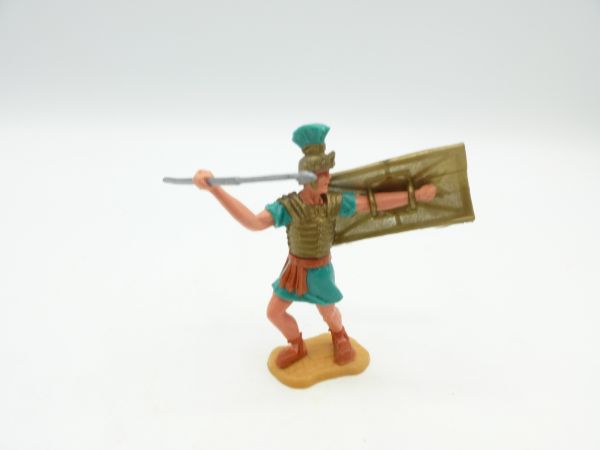 Timpo Toys Roman standing, green, with pilum