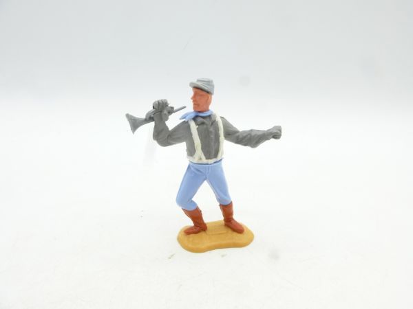 Timpo Toys Southerner 2nd version standing with trumpet