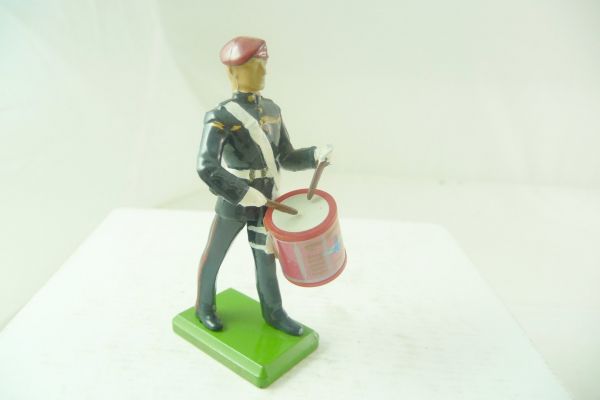 Britains Metal Soldier Algeria war, music corps with small drum
