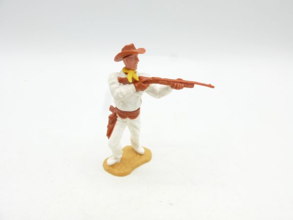 Timpo Toys Cowboy 2nd version standing, shooting rifle