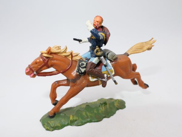 US cavalryman on horseback with pistol - great 4 cm modification