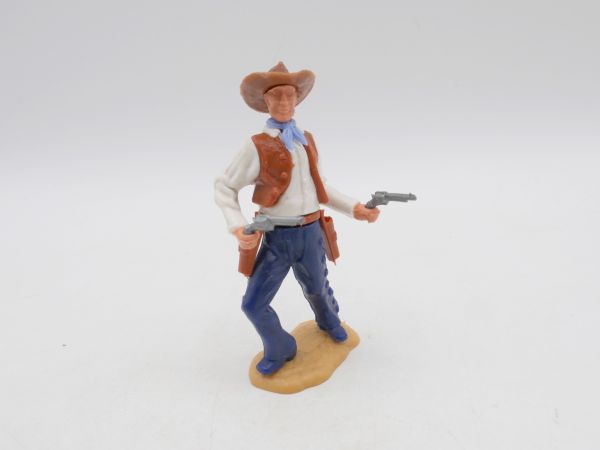 Timpo Toys Cowboy mit 2 Pistolen - tolles Unterteil