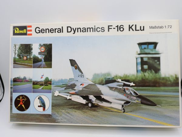 Revell 1:72 General Dymanics F-16 Klu, No. H219 - orig. packaging, on cast