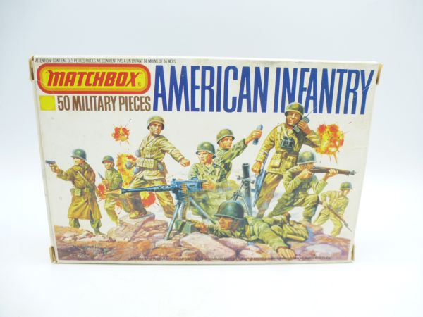Matchbox 1:72 American Infantry, Nr. P5002 - OVP, am Guss